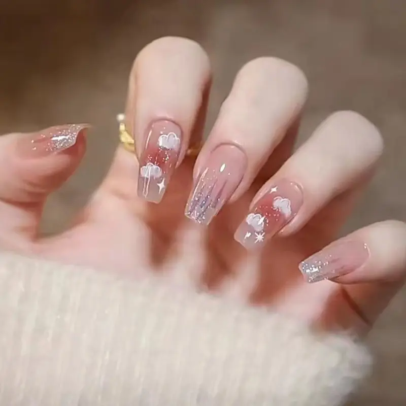 Cross-Border Colorful Detachable Nail Tips for Fairer Manicures - Image 66