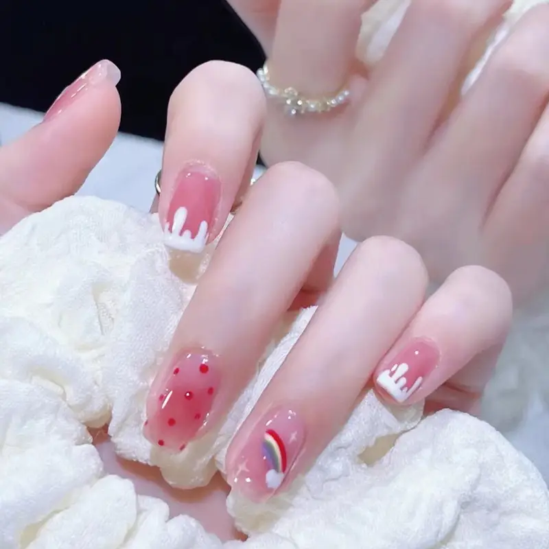 Cross-Border Colorful Detachable Nail Tips for Fairer Manicures - Image 67