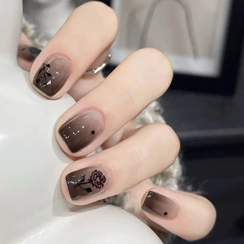 Cross-Border Colorful Detachable Nail Tips for Fairer Manicures - Image 68
