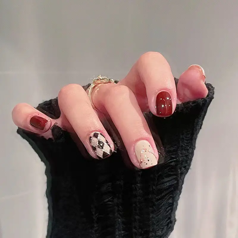Cross-Border Colorful Detachable Nail Tips for Fairer Manicures - Image 76