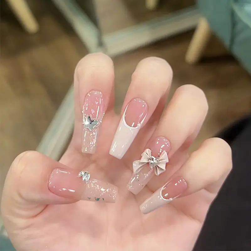 Cross-Border Colorful Detachable Nail Tips for Fairer Manicures - Image 81