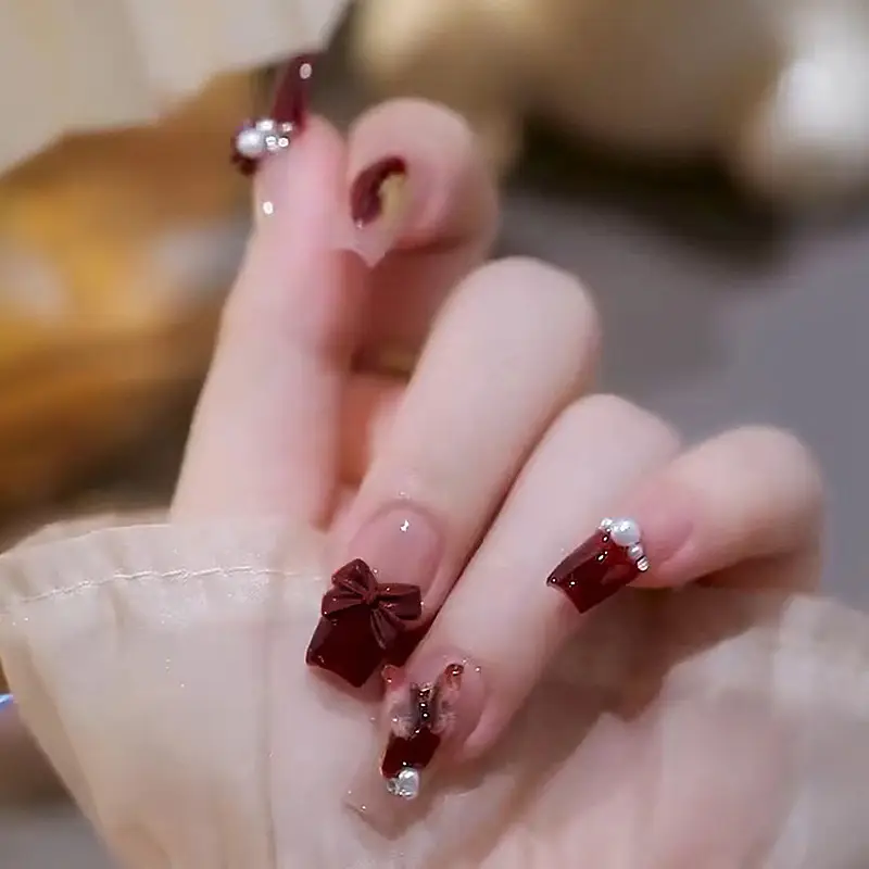 Cross-Border Colorful Detachable Nail Tips for Fairer Manicures - Image 85
