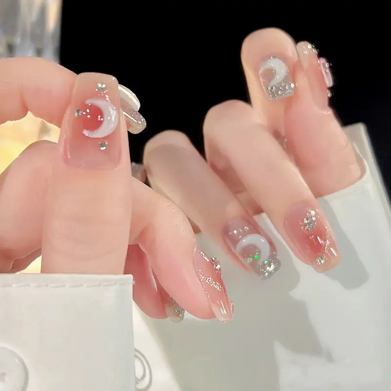 Cross-Border Colorful Detachable Nail Tips for Fairer Manicures - Image 89