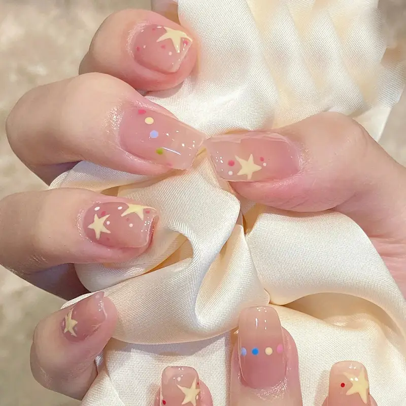 Cross-Border Colorful Detachable Nail Tips for Fairer Manicures - Image 9