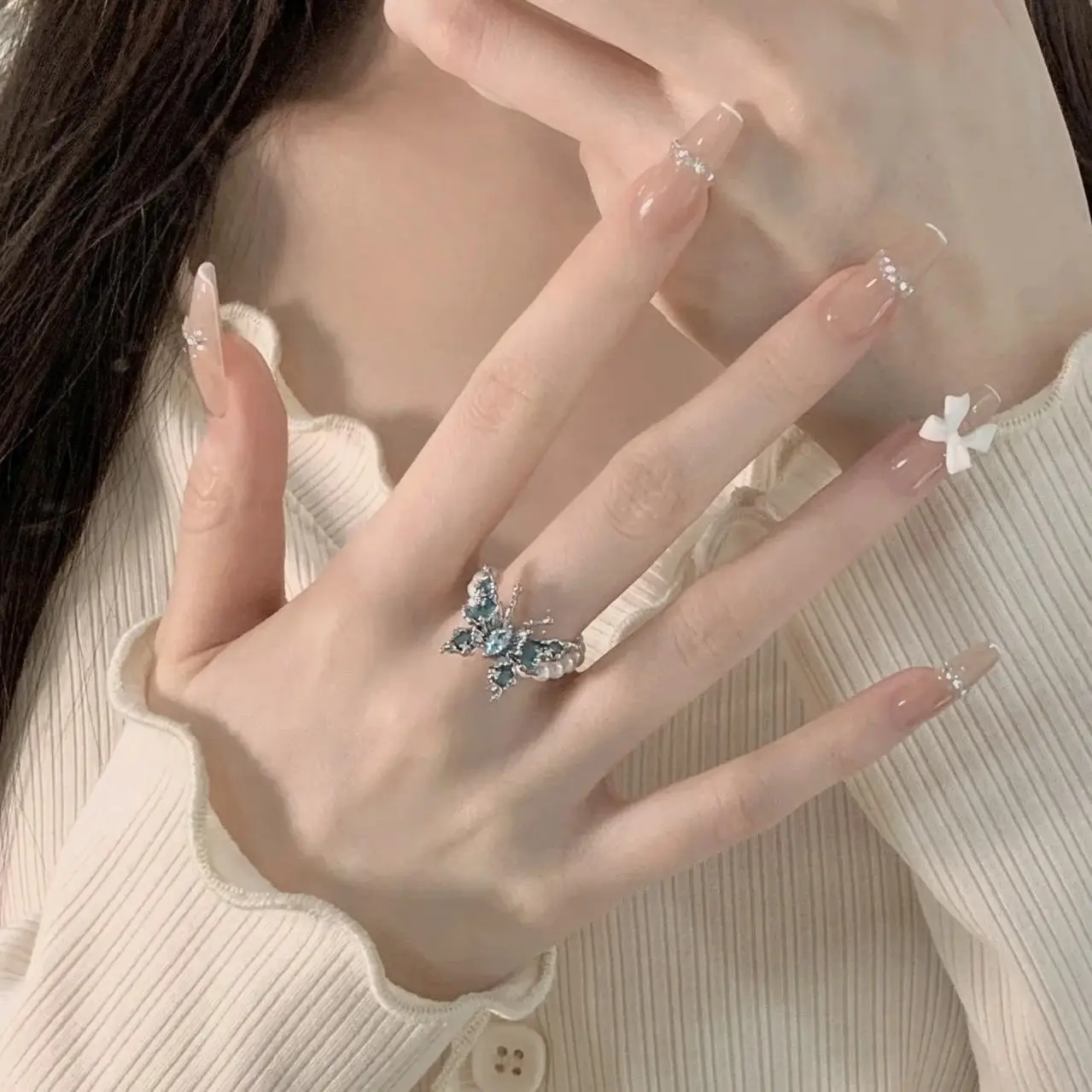 Cross-Border Colorful Detachable Nail Tips for Fairer Manicures - Image 92