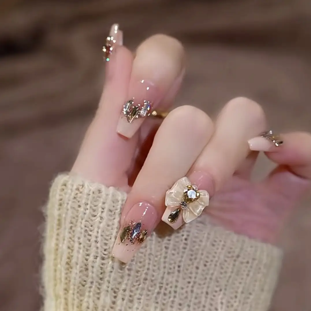 Cross-Border Colorful Detachable Nail Tips for Fairer Manicures - Image 93