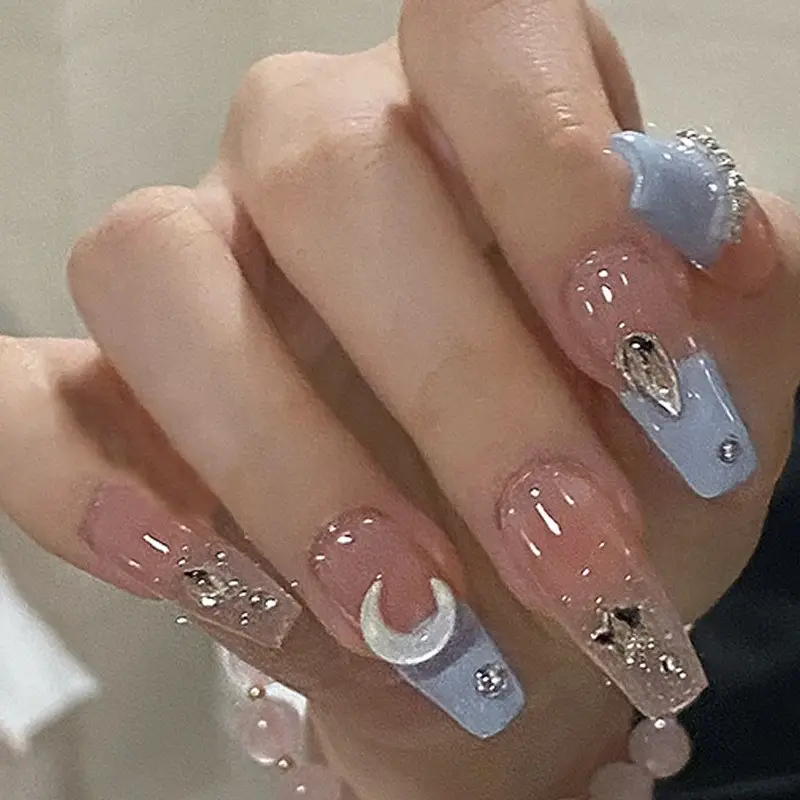 Cross-Border Colorful Detachable Nail Tips for Fairer Manicures - Image 94