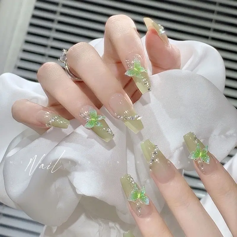 Cross-Border Colorful Detachable Nail Tips for Fairer Manicures - Image 98
