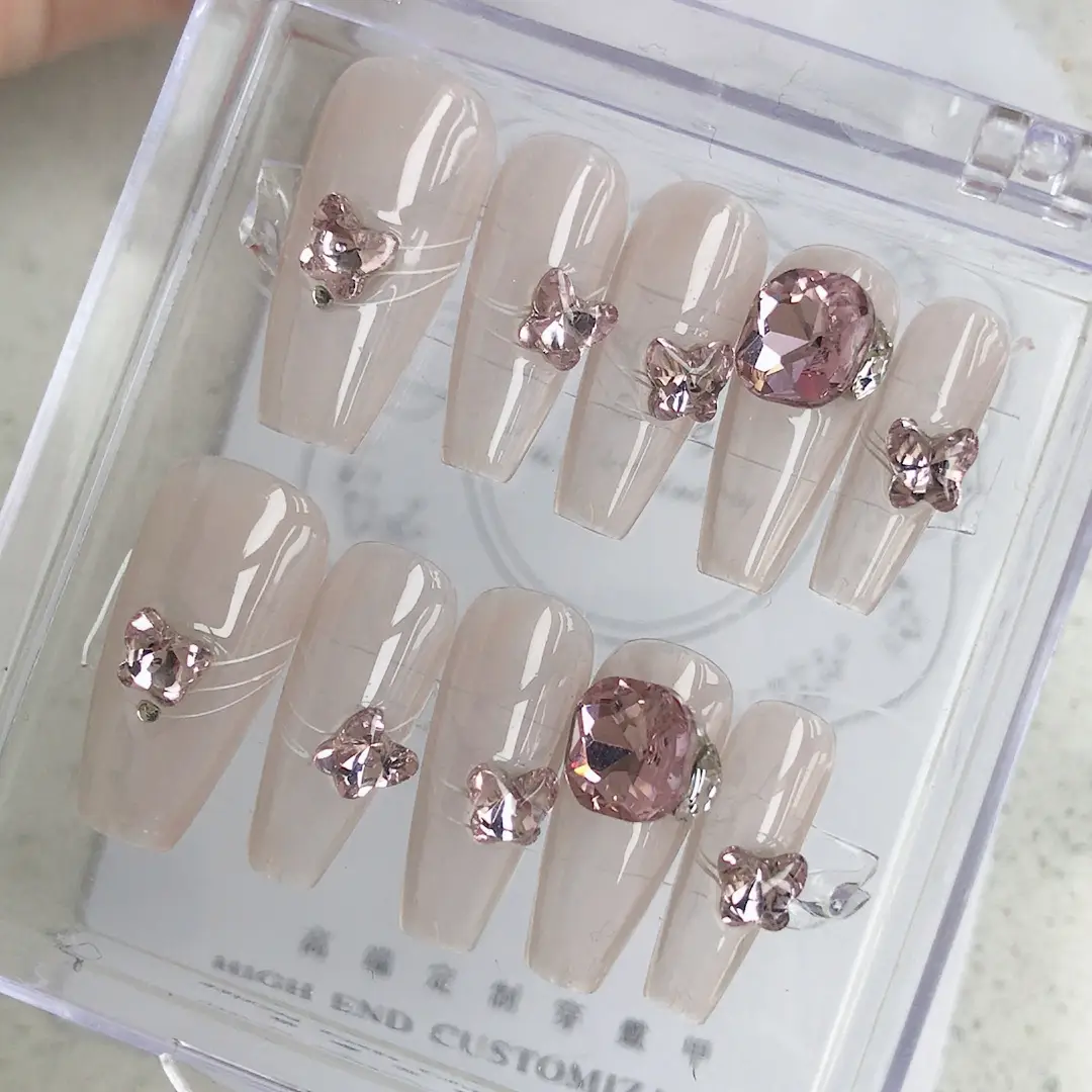 Cross-Border Colorful Detachable Nail Tips for Fairer Manicures - Image 99