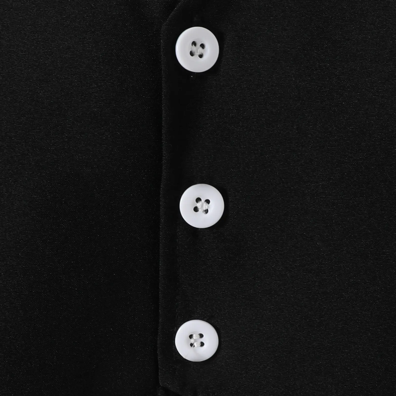 Black Sleeveless Vest Vest with Buckle Belt for Girls — feature 6