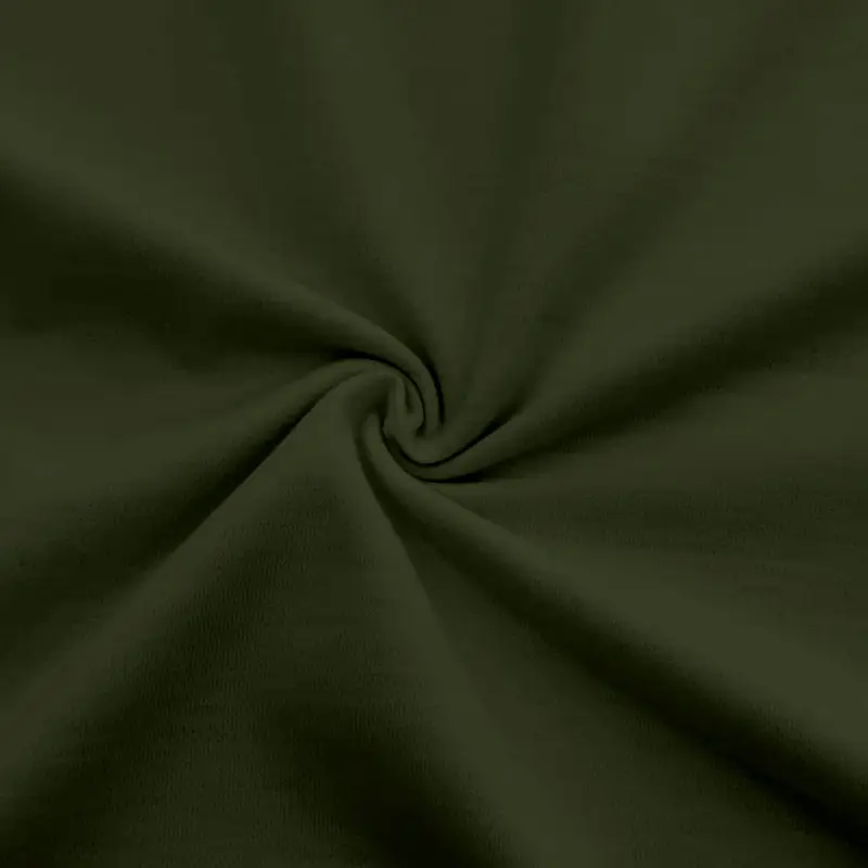 Men's Slim Fit Henry Shirt Olive Green Long Sleeve — feature 39