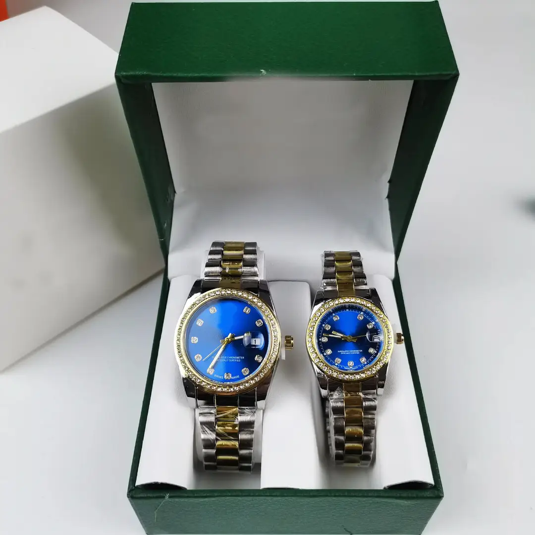 Couple Steel Band Pair Watch Simple High-value Quartz Watch Fashion Accessible Luxury High-end Waterproof Quartz Steel Band Watch
