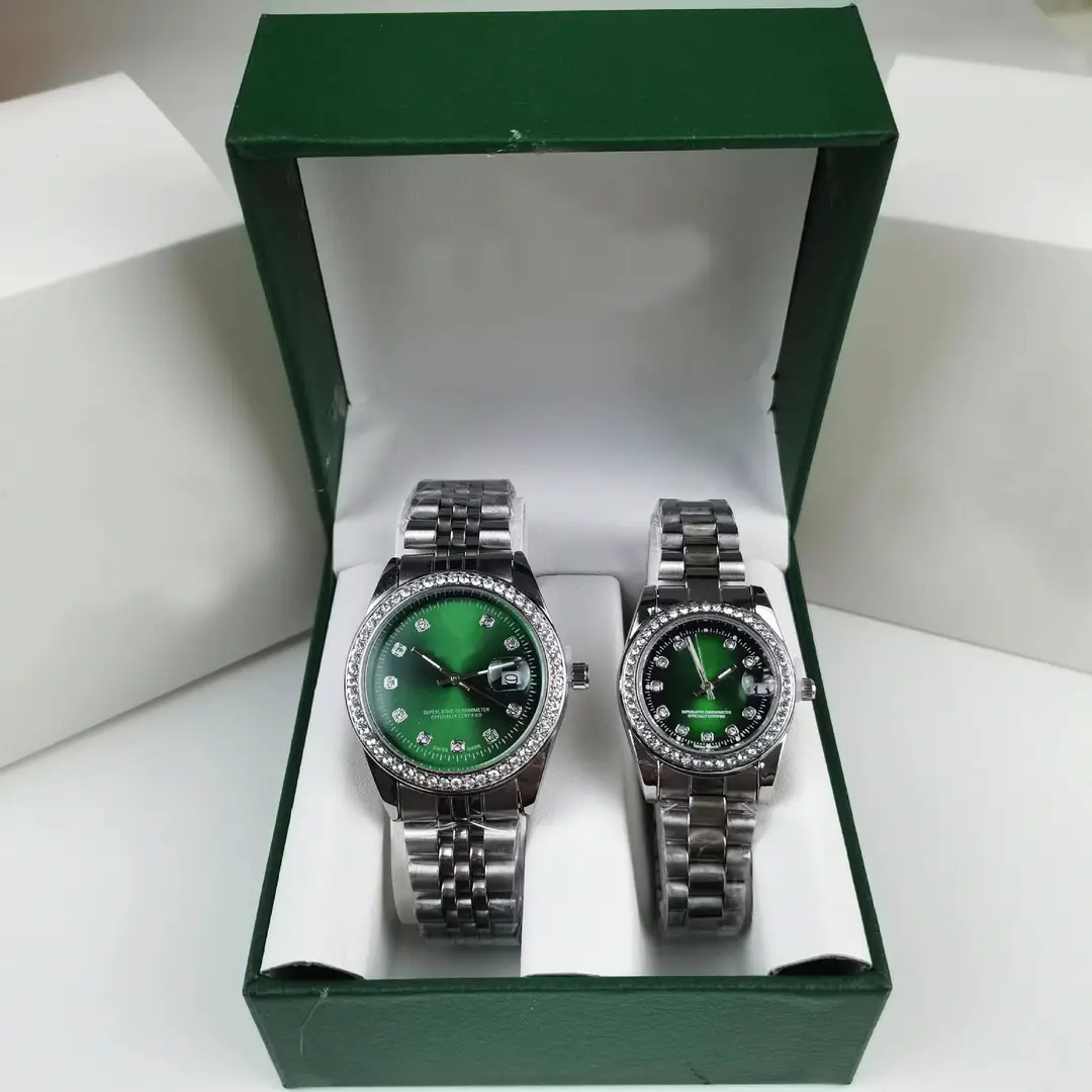 Couple Steel Band Pair Watch Simple High-value Quartz Watch Fashion Accessible Luxury High-end Waterproof Quartz Steel Band Watch