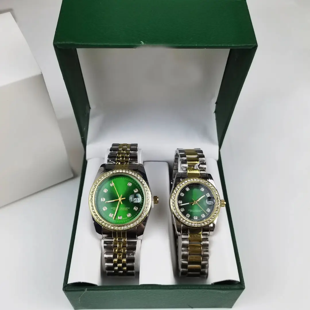 Couple Steel Band Pair Watch Simple High-value Quartz Watch Fashion Accessible Luxury High-end Waterproof Quartz Steel Band Watch