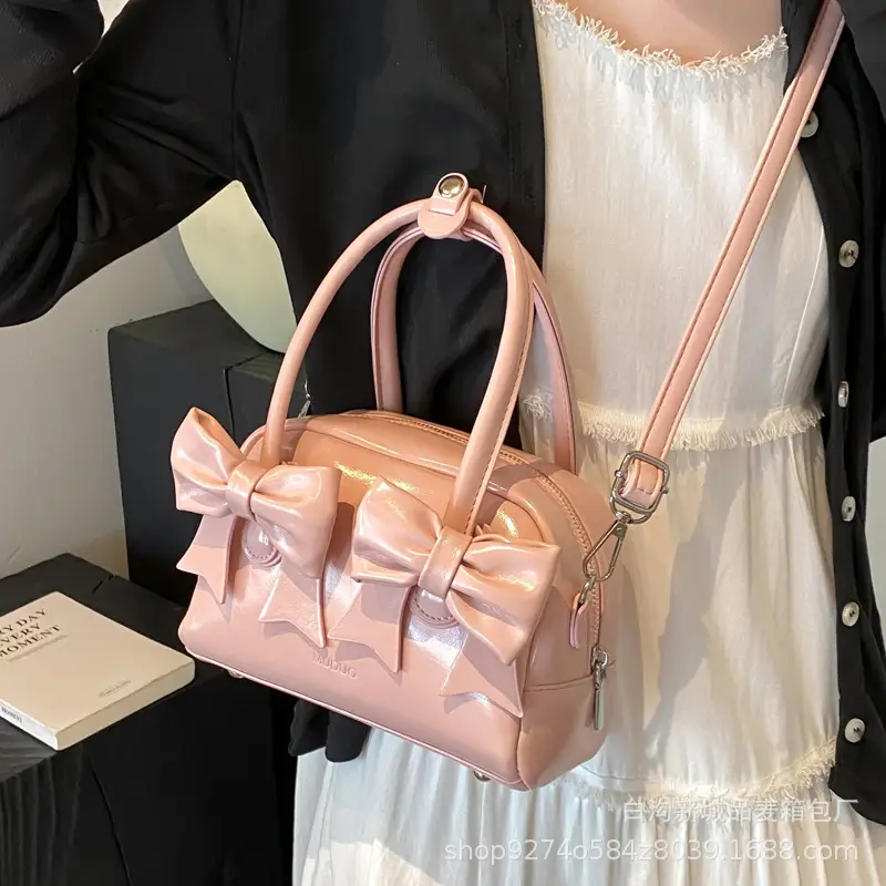 Red Bow Shoulder Bag for Women 2026 - Image 8