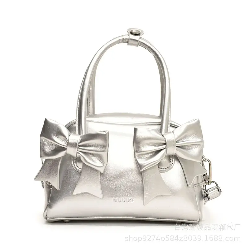 Red Bow Shoulder Bag for Women 2026 - Image 9