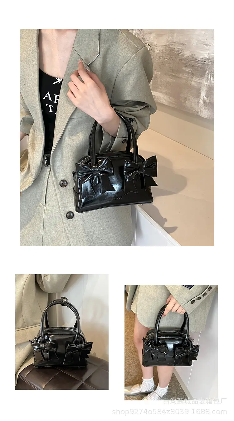 Red Bow Shoulder Bag for Women 2026 — feature 5