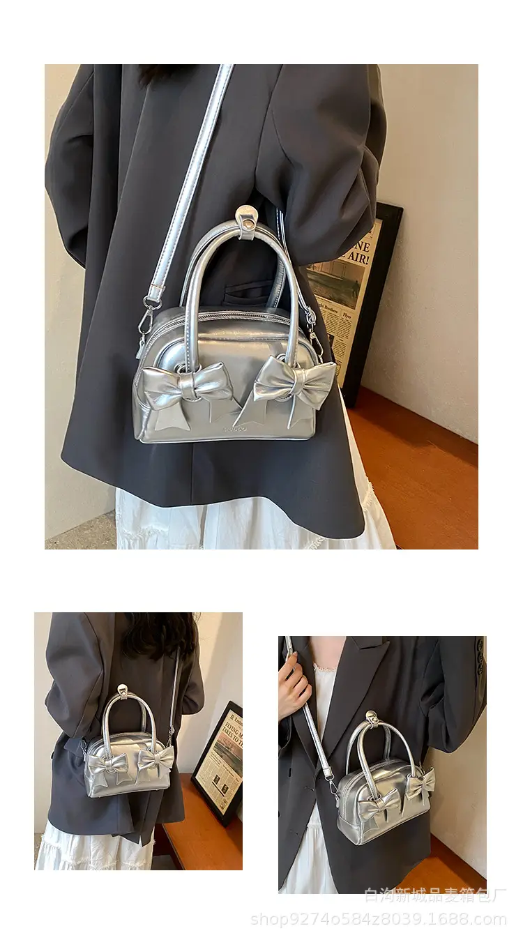 Red Bow Shoulder Bag for Women 2026 — feature 6
