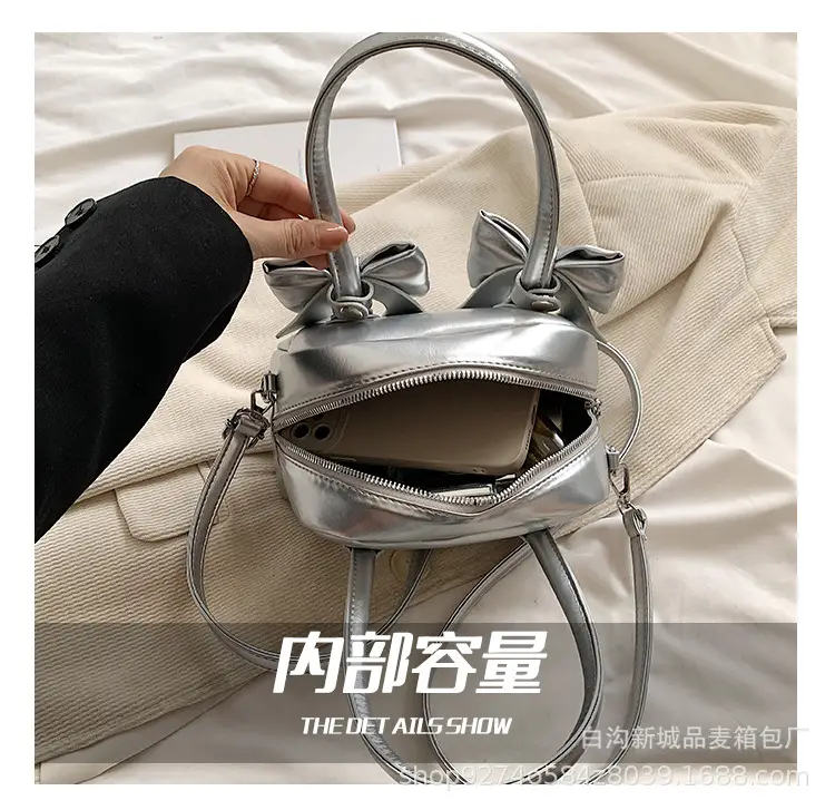 Red Bow Shoulder Bag for Women 2026 — feature 8