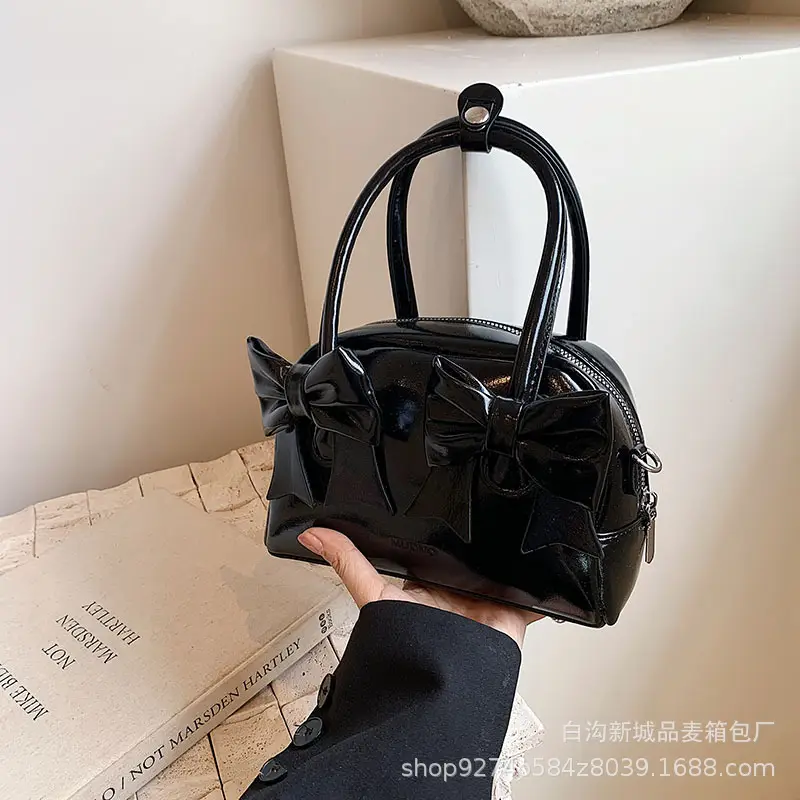 Red Bow Shoulder Bag for Women 2026 - Image 4