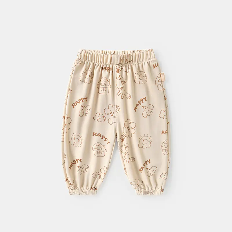 Brown Kaka Panda Baby Shorts for Boys Summer - Image 4