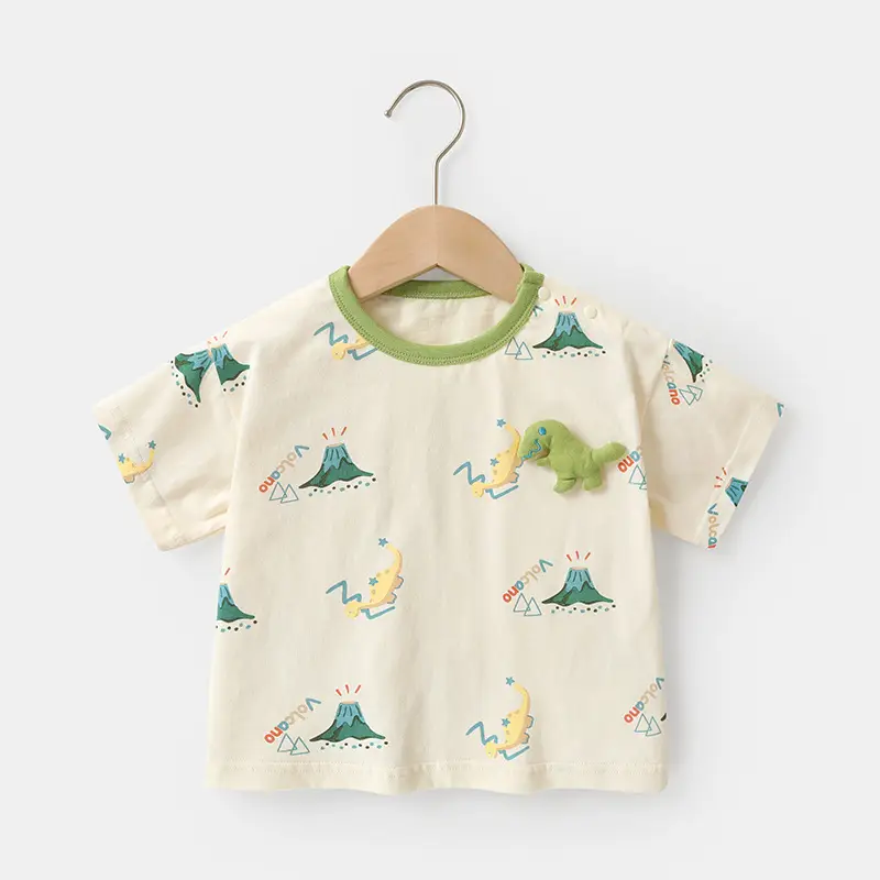 Brown Kaka Panda Baby Shorts for Boys Summer - Image 5