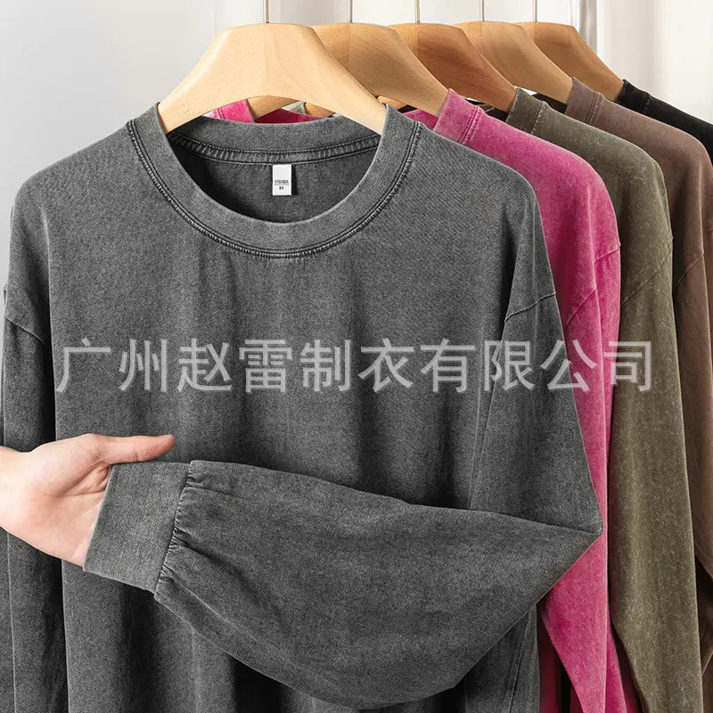 230g Cotton Round Neck T-Shirt Multi Color — feature 1