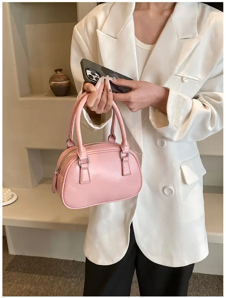Pink Korean Style Shoulder Bag for Women — feature 46