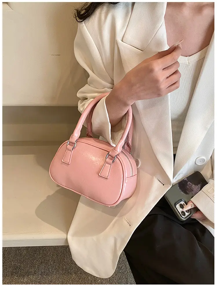 Pink Korean Style Shoulder Bag for Women — feature 47