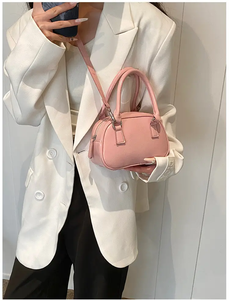 Pink Korean Style Shoulder Bag for Women — feature 48