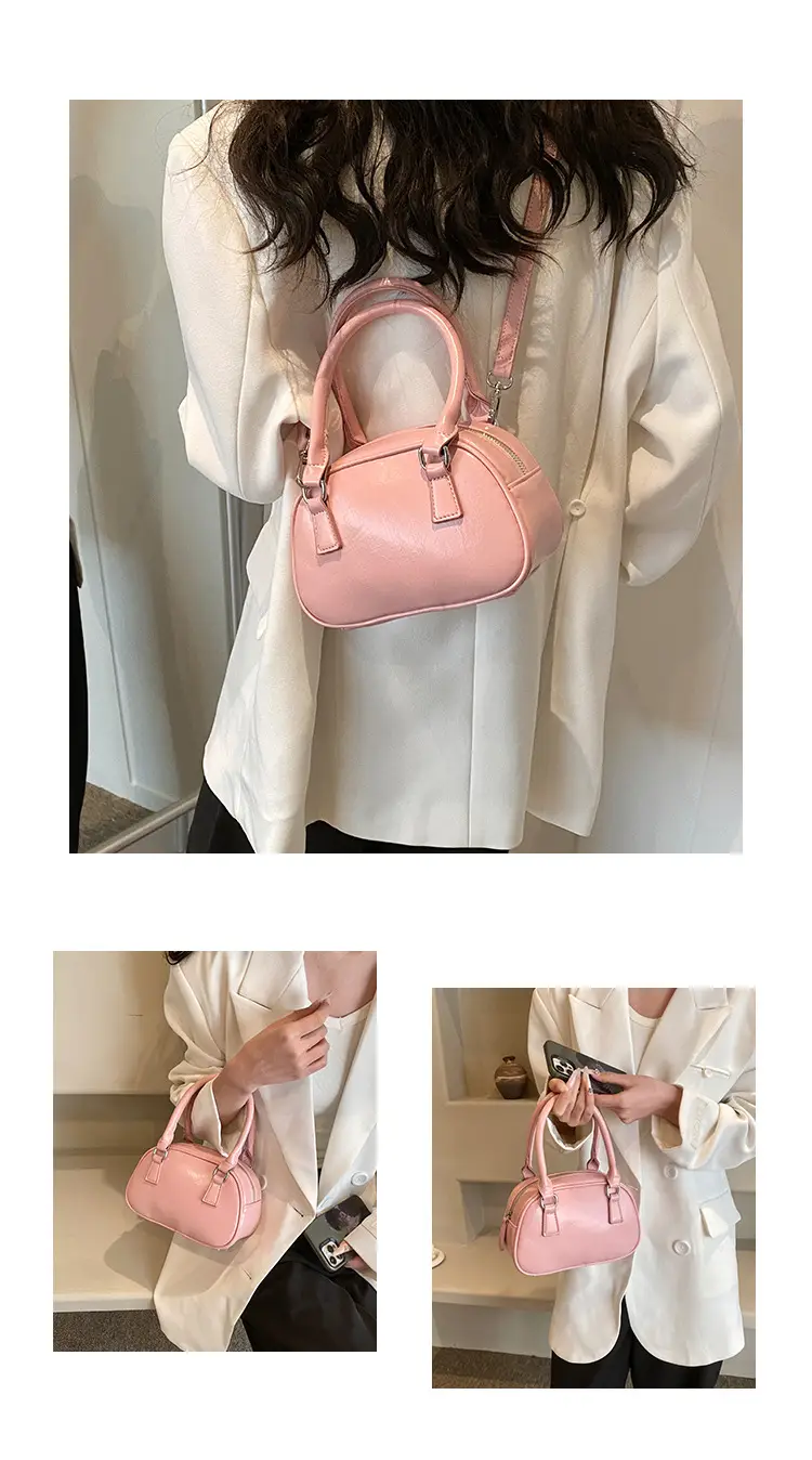 Pink Korean Style Shoulder Bag for Women — feature 8