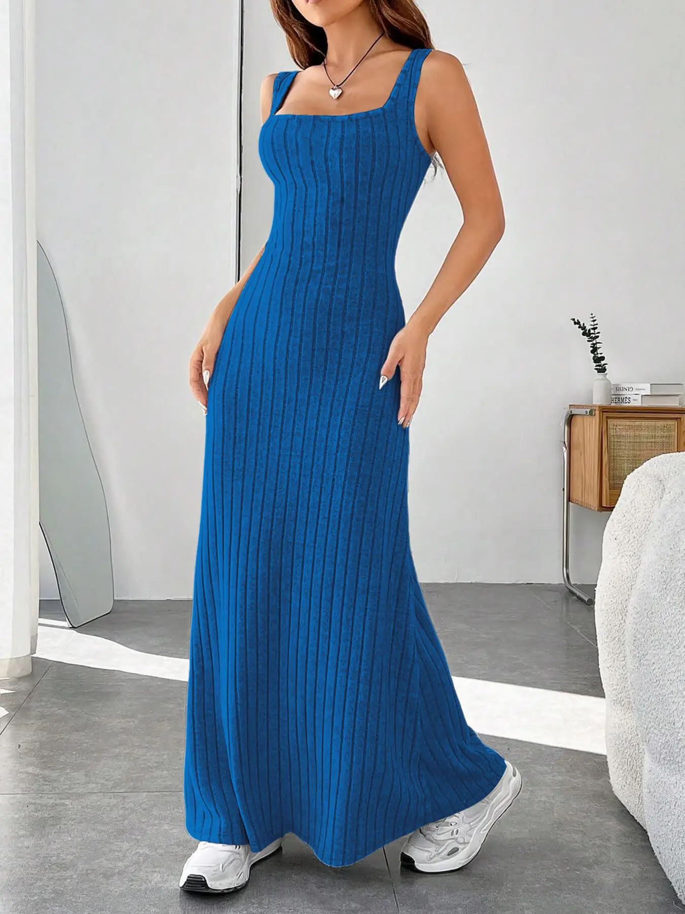2025 Spring Summer Long Pit Strip Slim Dress Women — feature 10