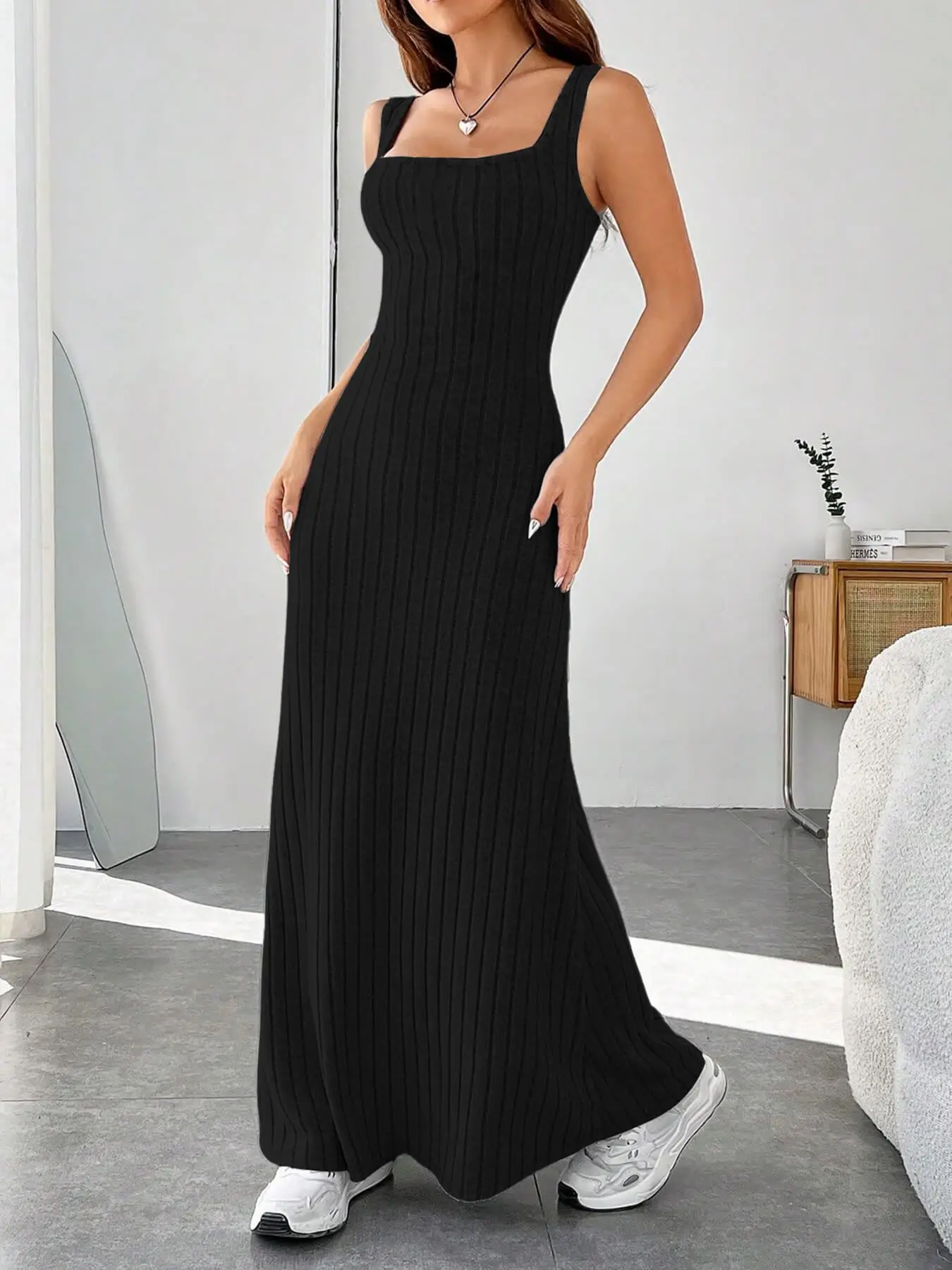 2025 Spring Summer Long Pit Strip Slim Dress Women — feature 18
