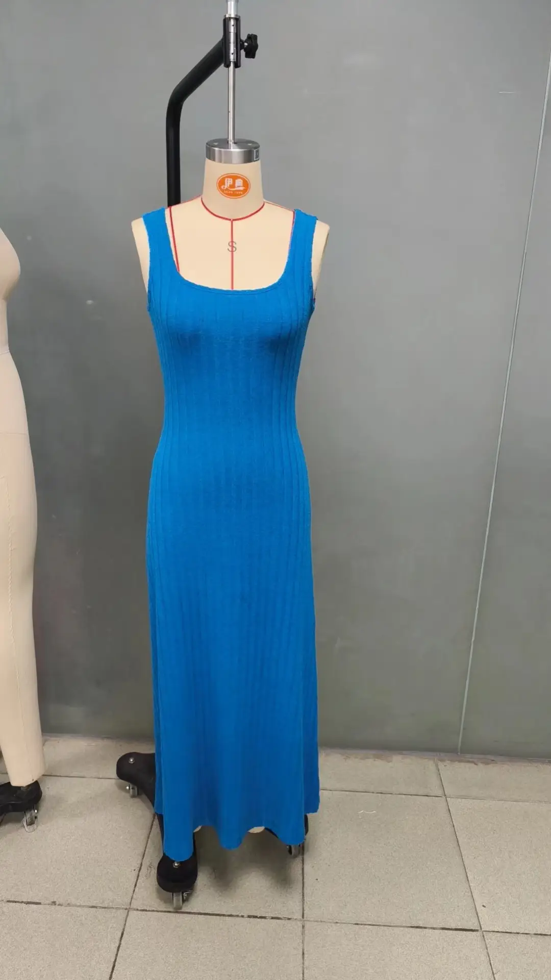 2025 Spring Summer Long Pit Strip Slim Dress Women — feature 2