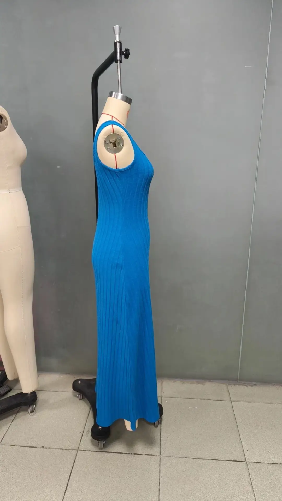 2025 Spring Summer Long Pit Strip Slim Dress Women — feature 4