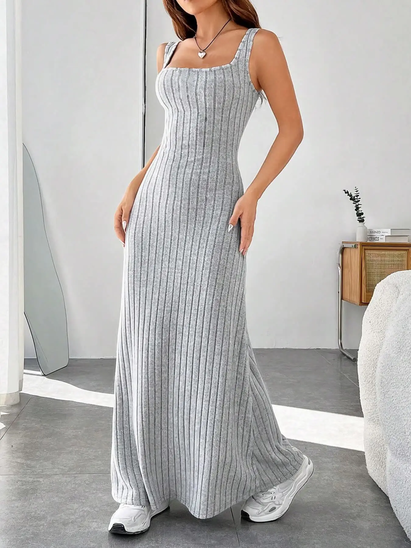 2025 Spring Summer Long Pit Strip Slim Dress Women — feature 6
