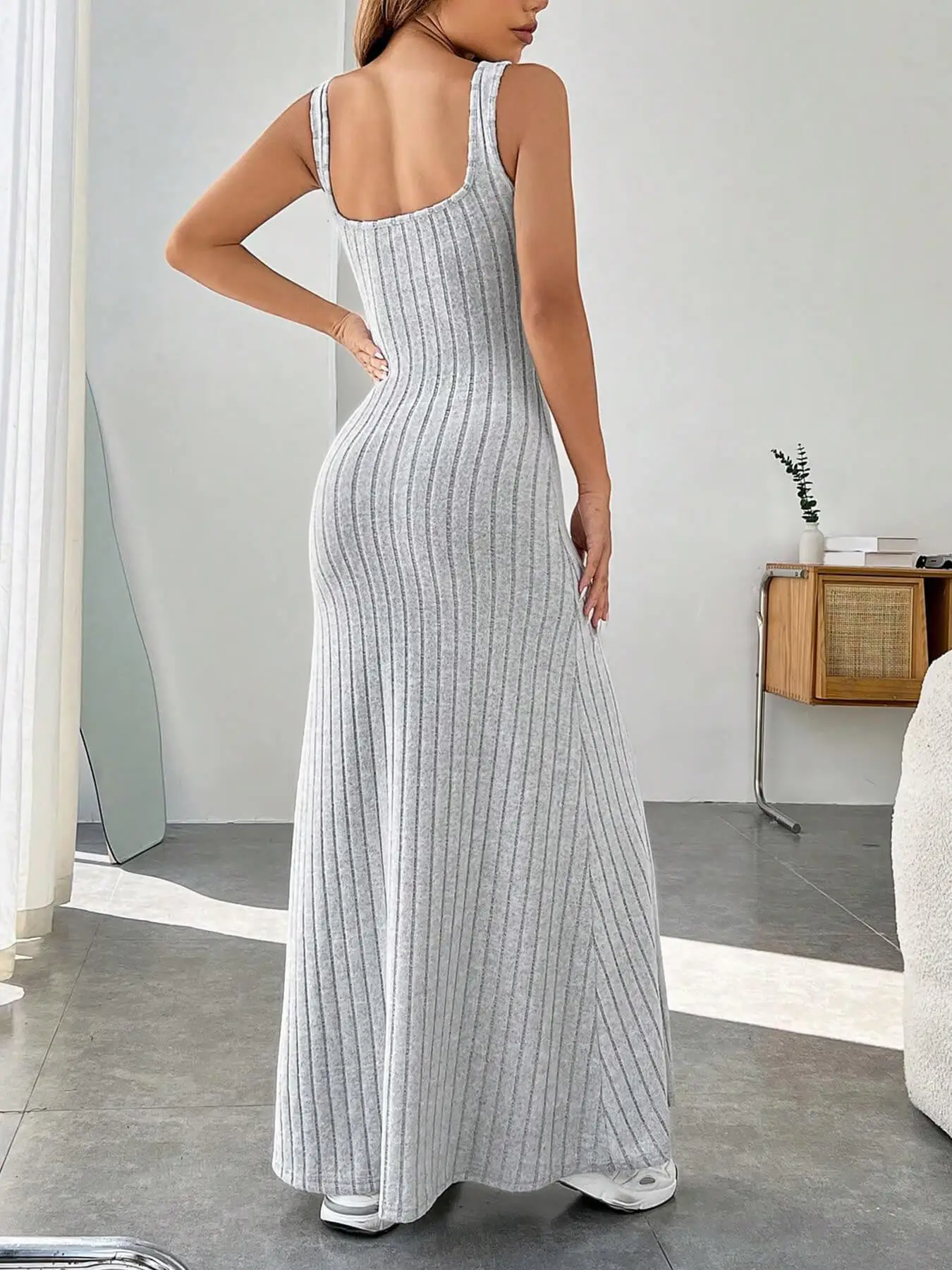 2025 Spring Summer Long Pit Strip Slim Dress Women — feature 8