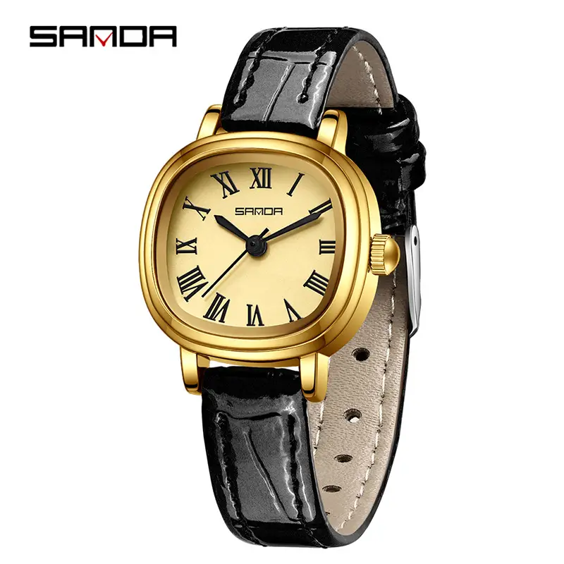 Sanda Square Roman Scale Quartz Watch for Women - Image 13