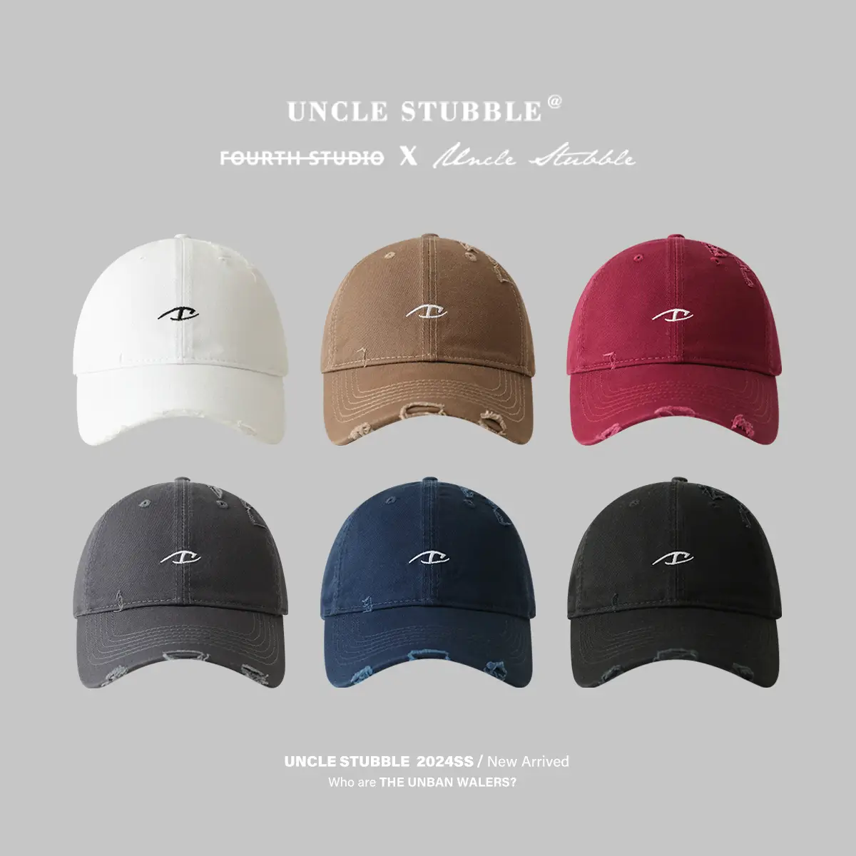 Soft Ripped Wide-brimged Baseball Cap for Men - Image 9
