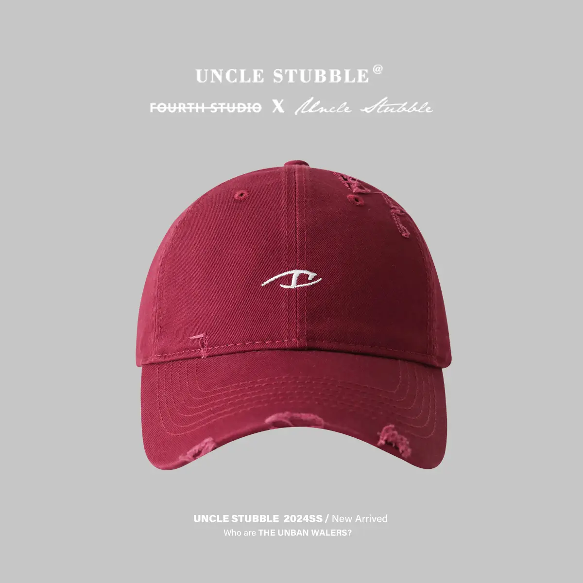 Soft Ripped Wide-brimged Baseball Cap for Men - Image 5