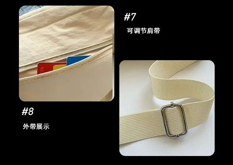 Ultra-light Waterproof Women's Shoulder Crossbody Bag — feature 16