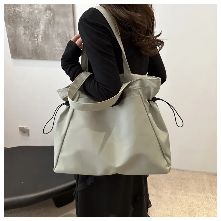 Women's Canvas Shoulder Bag Large Capacity Summer Tote — feature 12