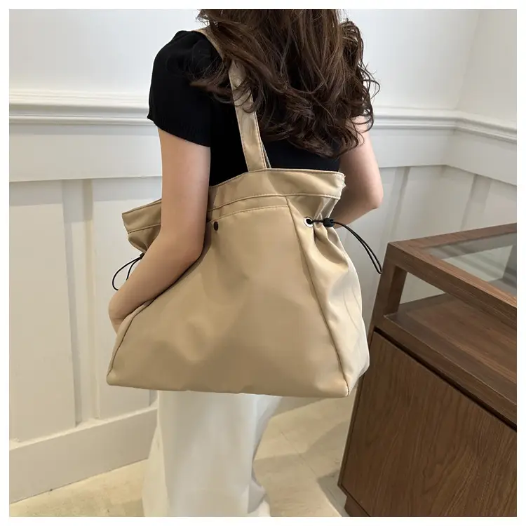 Women's Canvas Shoulder Bag Large Capacity Summer Tote — feature 13