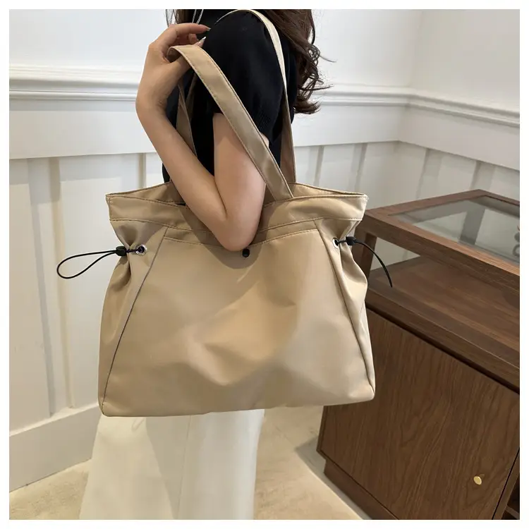 Women's Canvas Shoulder Bag Large Capacity Summer Tote — feature 15