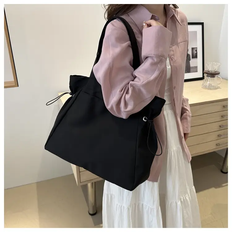 Women's Canvas Shoulder Bag Large Capacity Summer Tote — feature 16