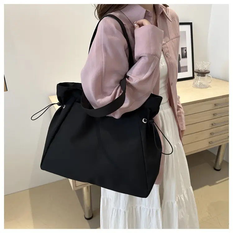 Women's Canvas Shoulder Bag Large Capacity Summer Tote — feature 17