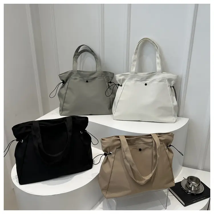 Women's Canvas Shoulder Bag Large Capacity Summer Tote — feature 20
