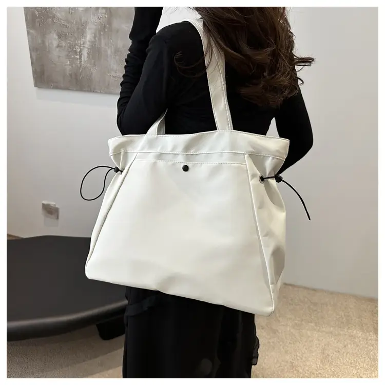 Women's Canvas Shoulder Bag Large Capacity Summer Tote — feature 8