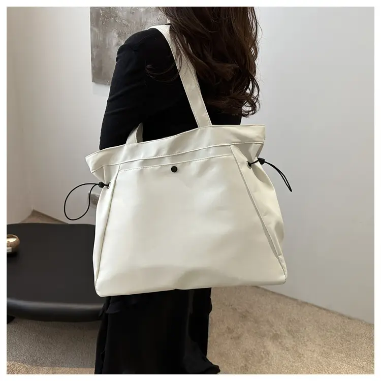 Women's Canvas Shoulder Bag Large Capacity Summer Tote — feature 9