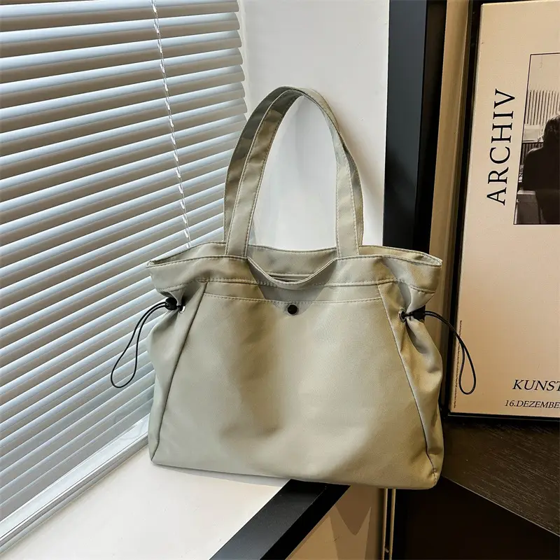 Women's Canvas Shoulder Bag Large Capacity Summer Tote - Image 3